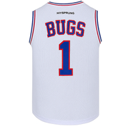 Retro Space Basketball Jersey Embroidered Mesh Vest